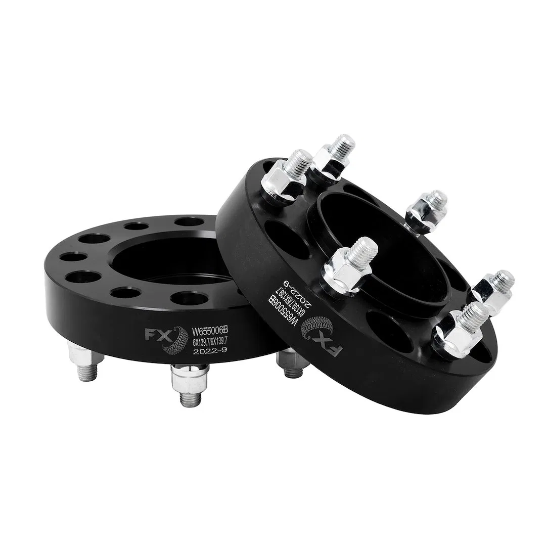 W655006B – TRAILFX Wheel Spacer, 6 x 139.7 Millimeter/ 6 x 5.50 Inch Bolt Pattern 1-1/4 Inch Thickness Wheel Stud Mou...